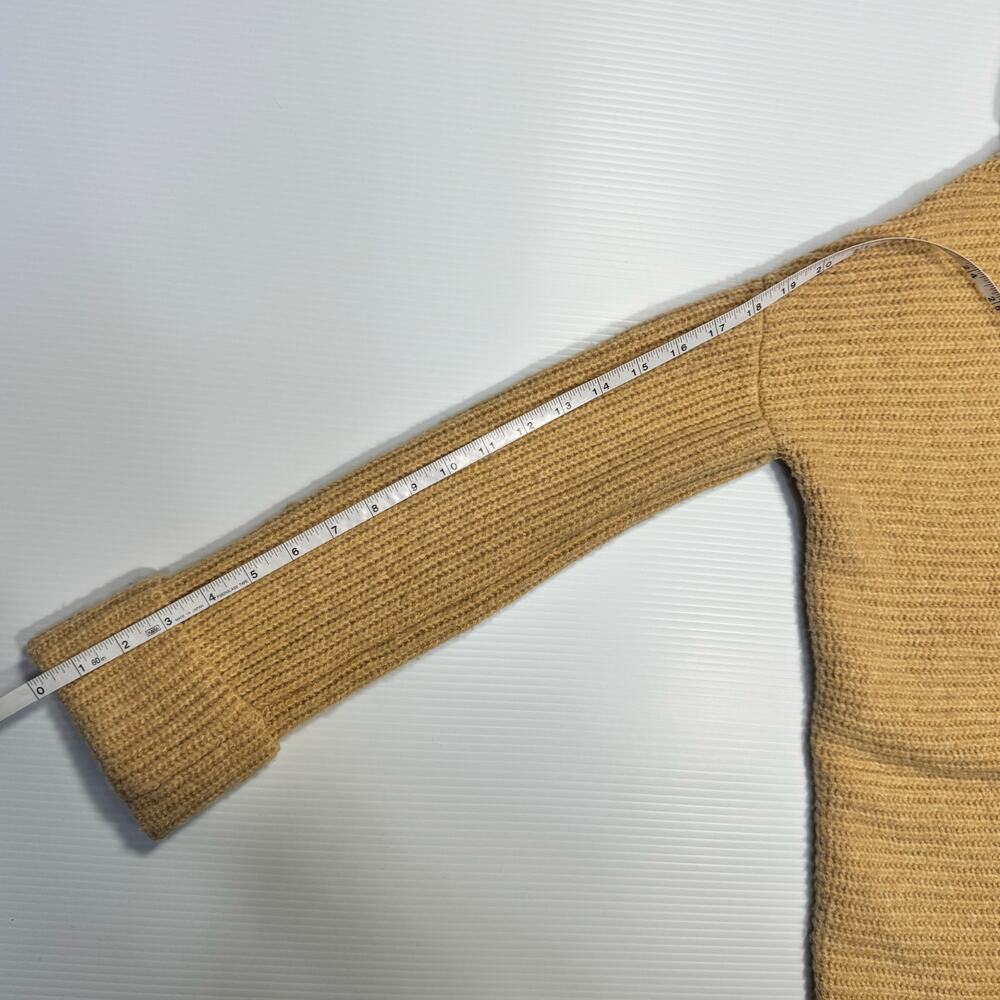 Pilcro Anthropologie Cowl Neck Tunic Sweater Honey Beige Women’s Small Neutral - Picture 10 of 16